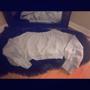 Crop Sweatshirt!
